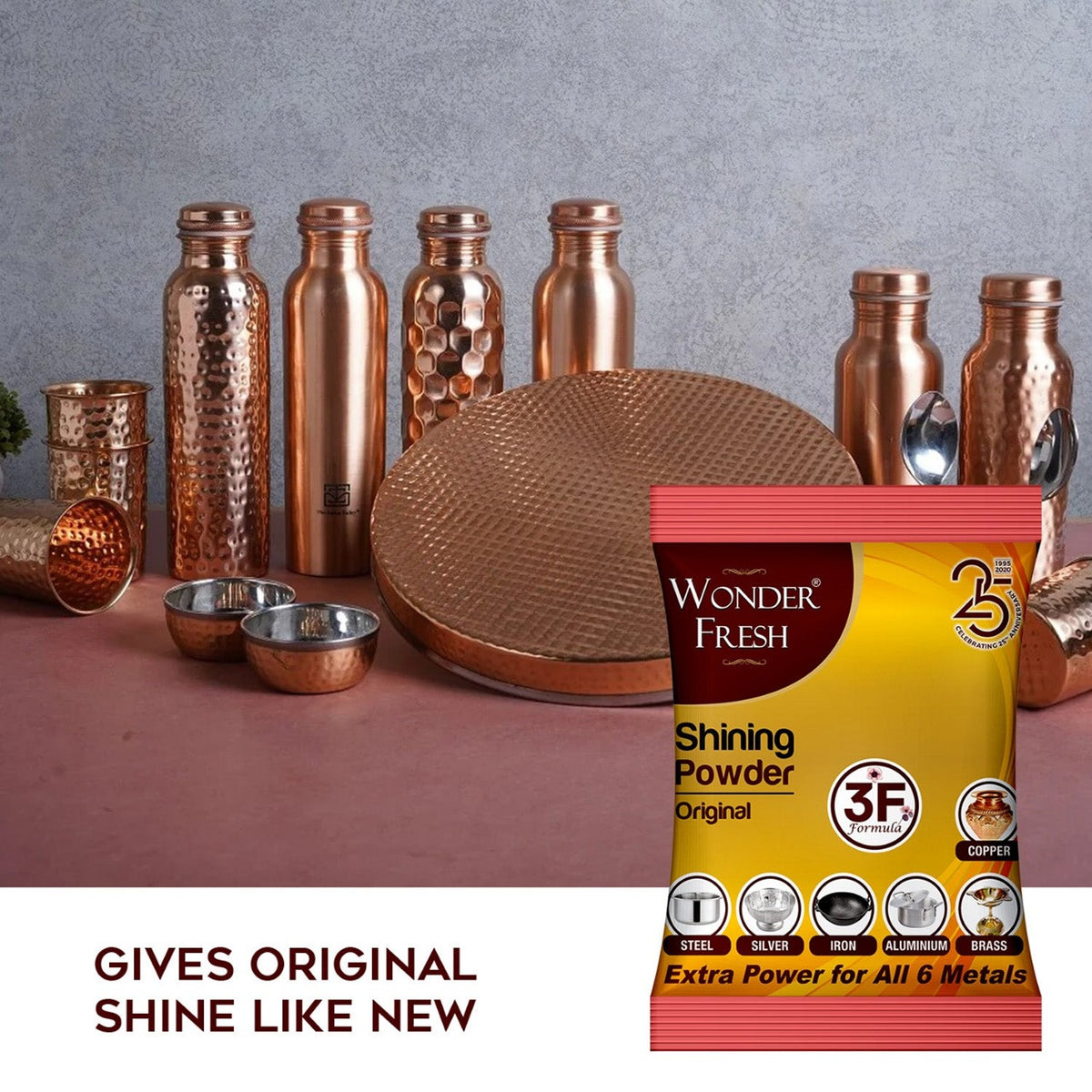 Metal Polishing Powder – Multi-Metal Cleaner & Shine – view 7