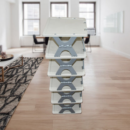 Foldable Shoe Rack 6-Layer – Space-Saving Organizer – view 8