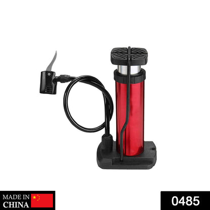 Portable Foot Pump – 120 PSI Mini Tyre Inflator – close-up