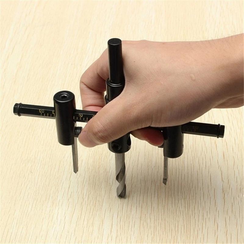 Adjustable Circle Hole Saw – Versatile 30-120mm Cuts – close-up