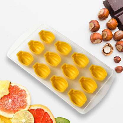 Fruit Ice Cube Tray – Silicone Multi-Shape Freezer Mold – detail view