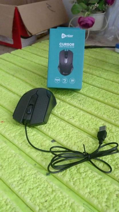 Wired Optical Mouse – Ergonomic, 1000 DPI for Laptop – view 7