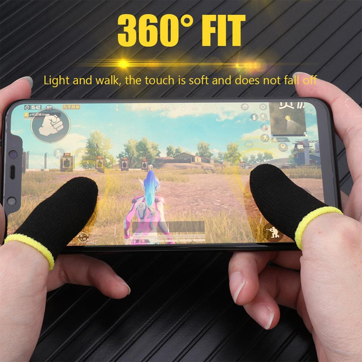 Gaming Finger Sleeves – Anti-Sweat & Enhanced Control – view 8