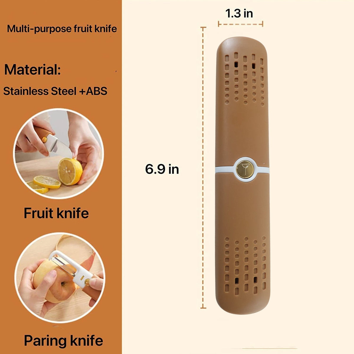 Multifunctional Peeler – 2-in-1 Knife & Sawtooth for Kitchen – view 6