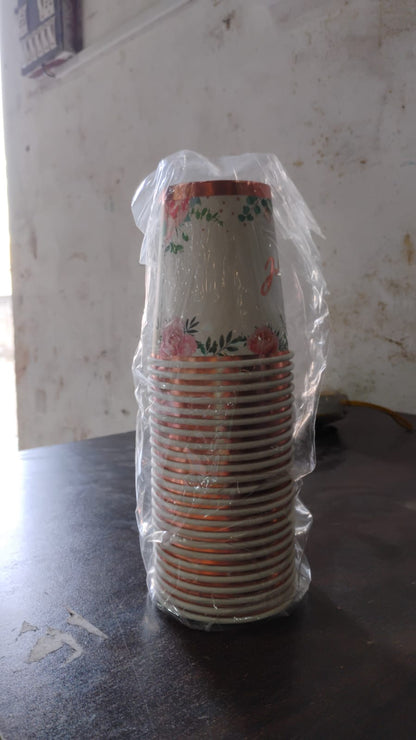 Disposable Paper Cups – Mixed Design 24 pcs – view 7