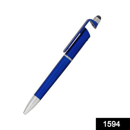 3-in-1 Stylus Pen – Mobile Stand, Ink Pen & Touchscreen – side view