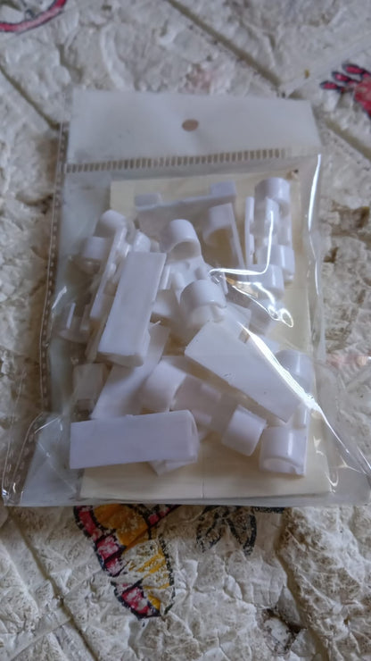 Plastic Cable Clips – Strong Adhesive Wire Organizer (20 – view 8