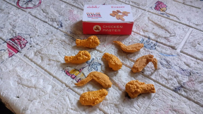 Chicken Erasers – Fun Wing & Leg set – view 13