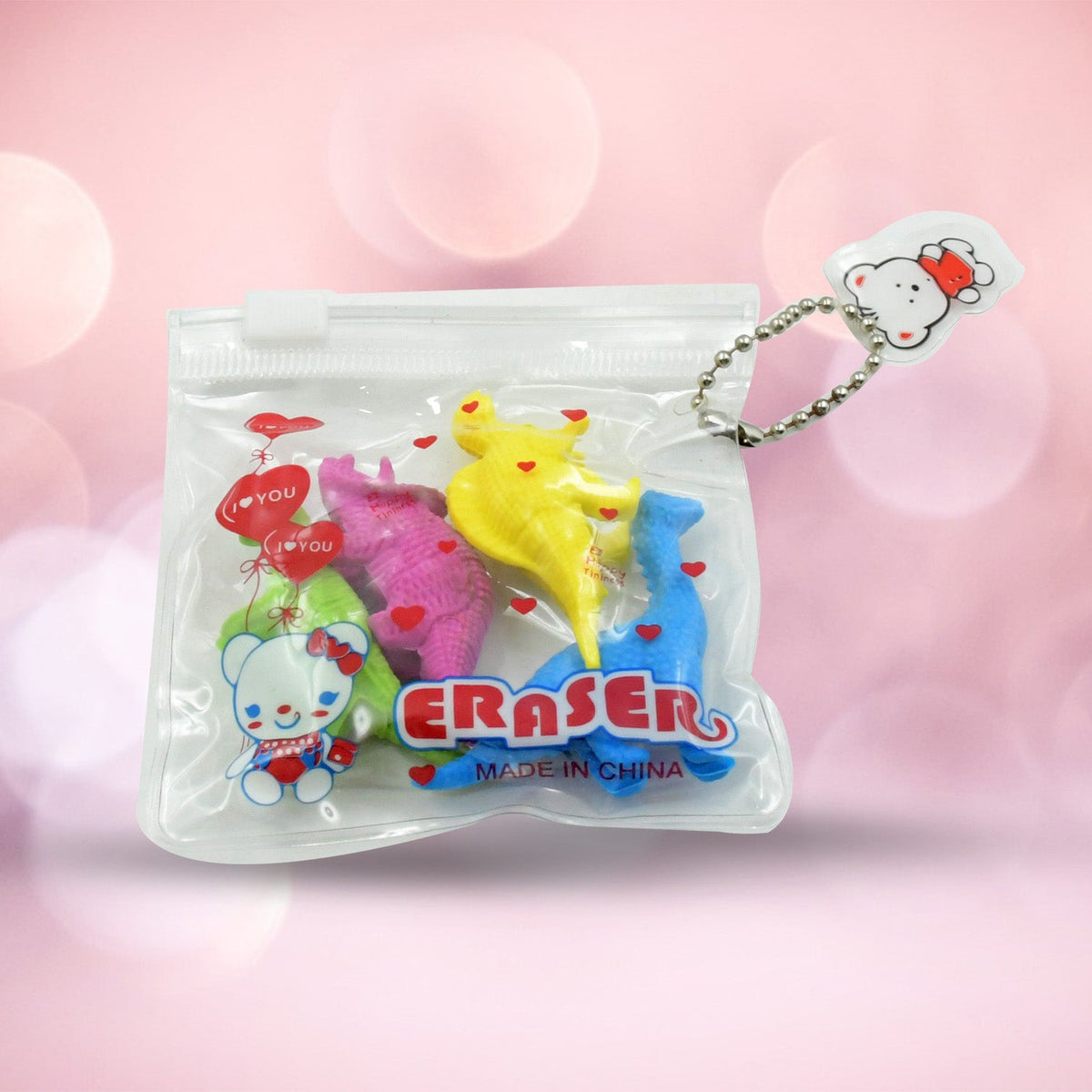 Dinosaur Erasers – Fun School Stationery for Kids – view 6