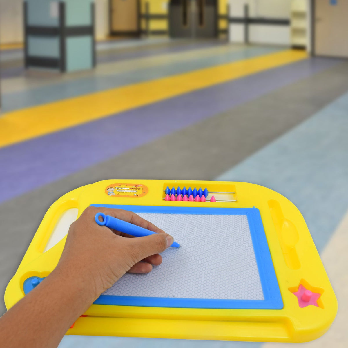 Magic Sketch Slate – Erasable Drawing Board for Kids – close-up