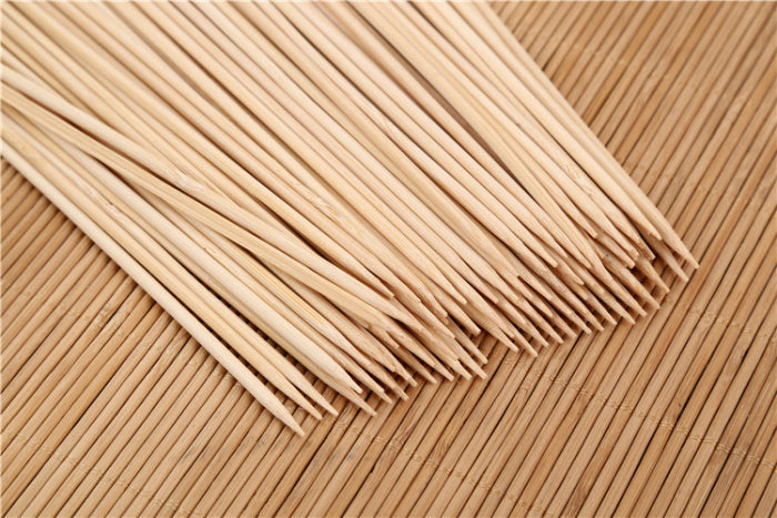Natural Bamboo Skewers 15cm – Eco-Friendly BBQ Sticks – view 10