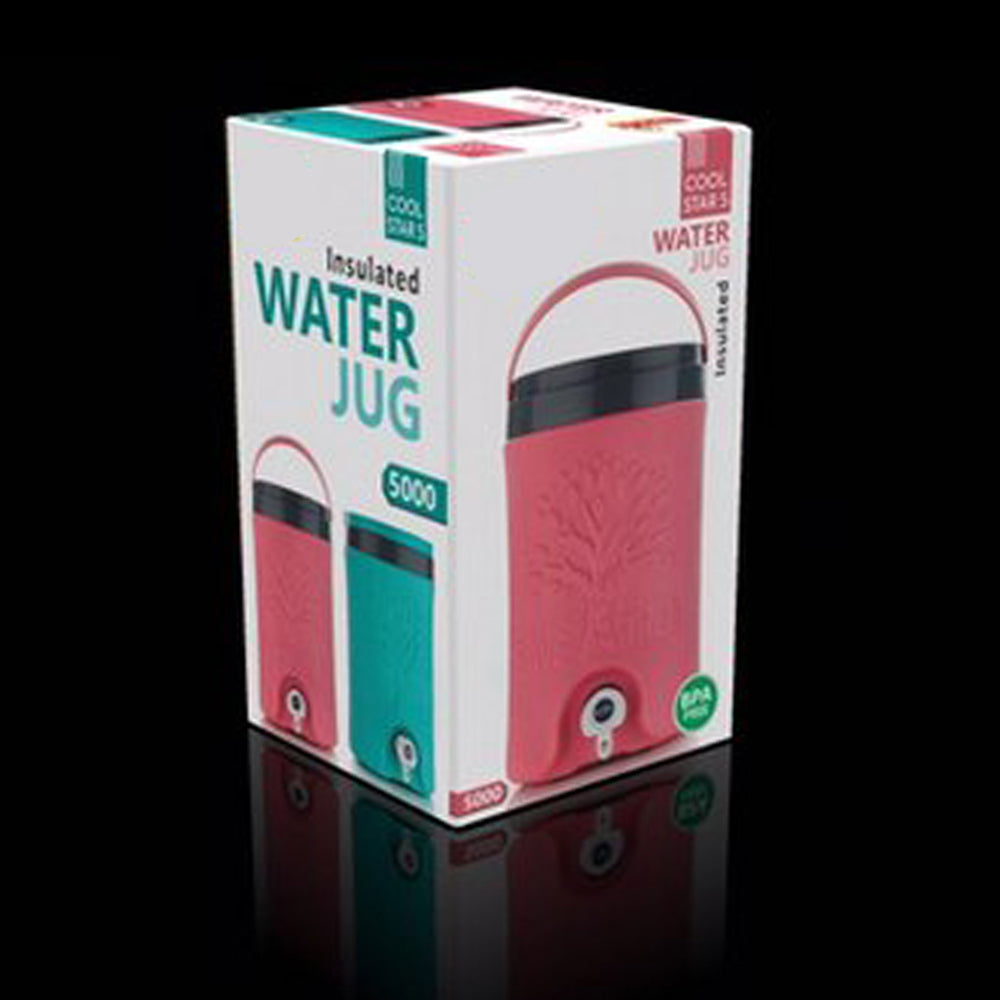 Insulated Water Jug 4300 ml – Sturdy Handle & Tap – alternate view