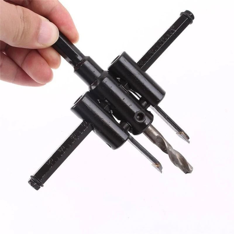 Adjustable Circle Hole Saw – Versatile 30-120mm Cuts – alternate view