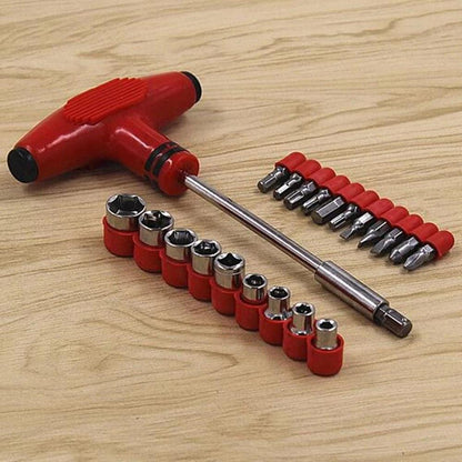 Ratchet Socket set – 21-Piece T-Shape Tools – view 9
