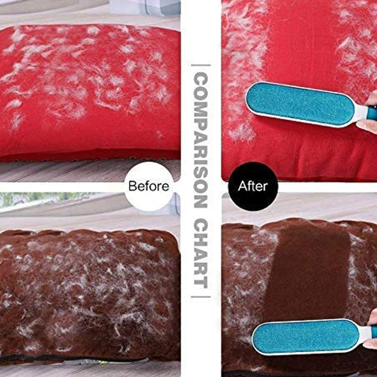Pet Hair Remover – Double-Sided Self-Cleaning Brush – view 7
