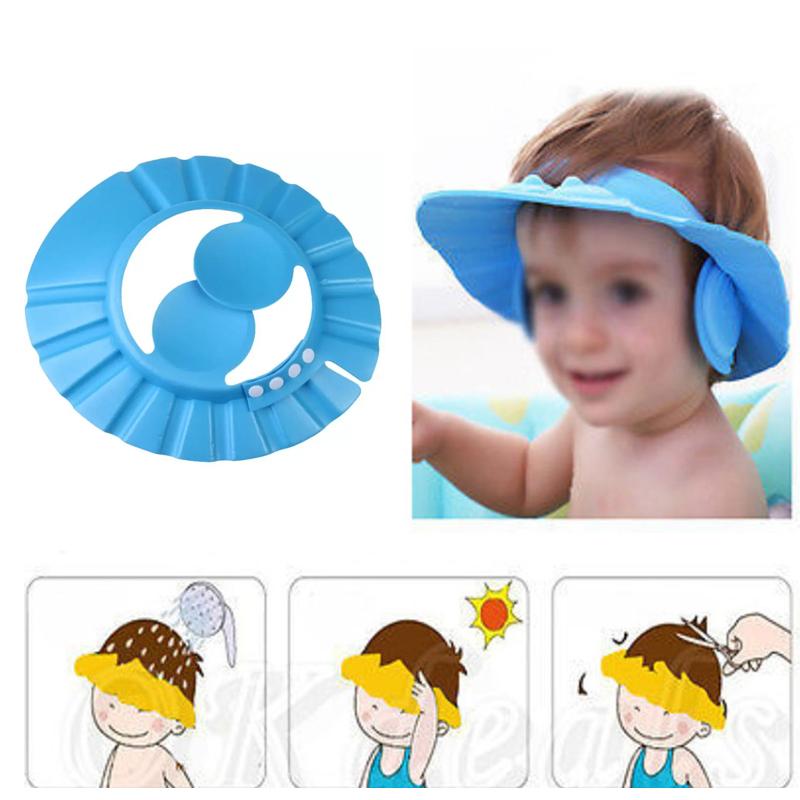 Baby Shower Cap – Adjustable & Soft for Tear-Free Bathing – detail view