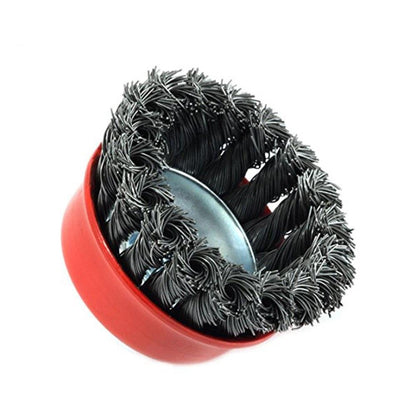 Wire Wheel Cup Brush – Heavy Duty Metal Cleaning – view 6
