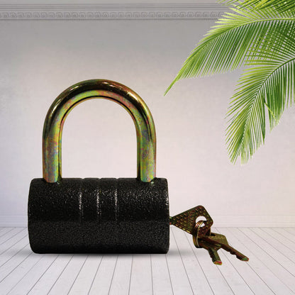 Iron Padlock – 82mm Heavy-Duty Brass Core – view 6