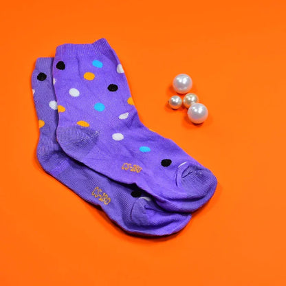 Printed Socks for Women – Trendy & Colourful Designs – alternate view