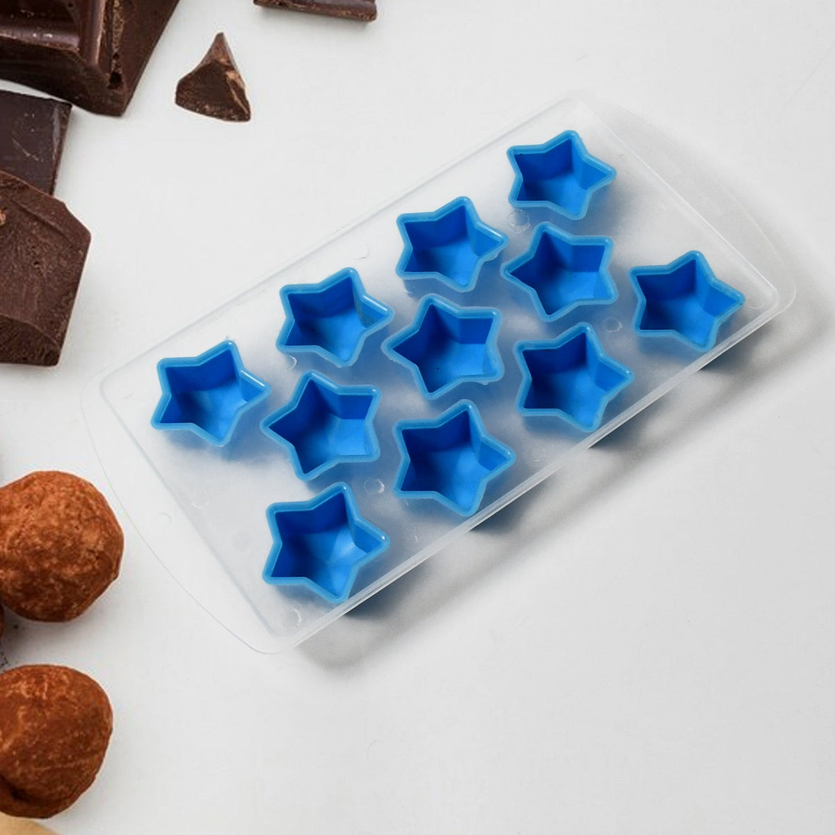 Silicone Star Ice Cube Tray – detail view