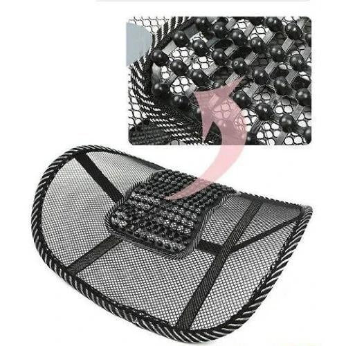 Ventilation Back Rest – Ergonomic Lumbar Support – side view