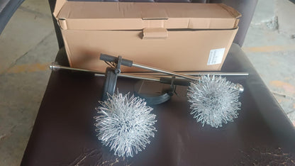 Solar Powered Dandelion Garden Lights – 2 pc Multicolor LEDs – view 14