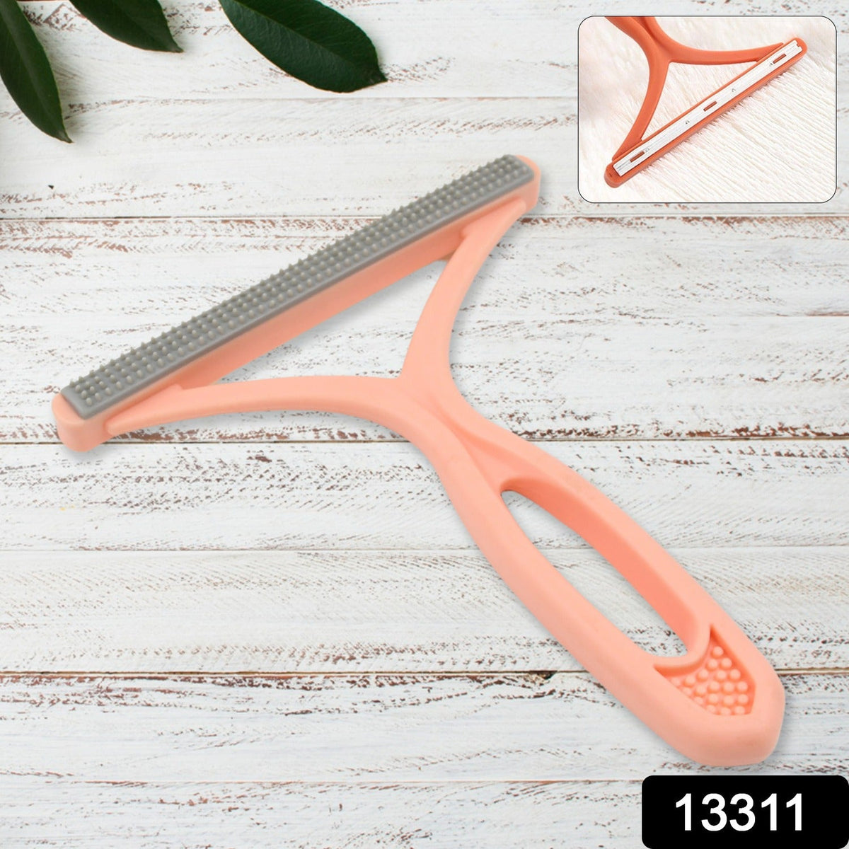 Portable Lint Remover – Pet Hair & Fuzz Brush for Clothes – side view