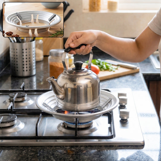 Gas Stove Burner Stand, Stainless Steel Wok Support Ring