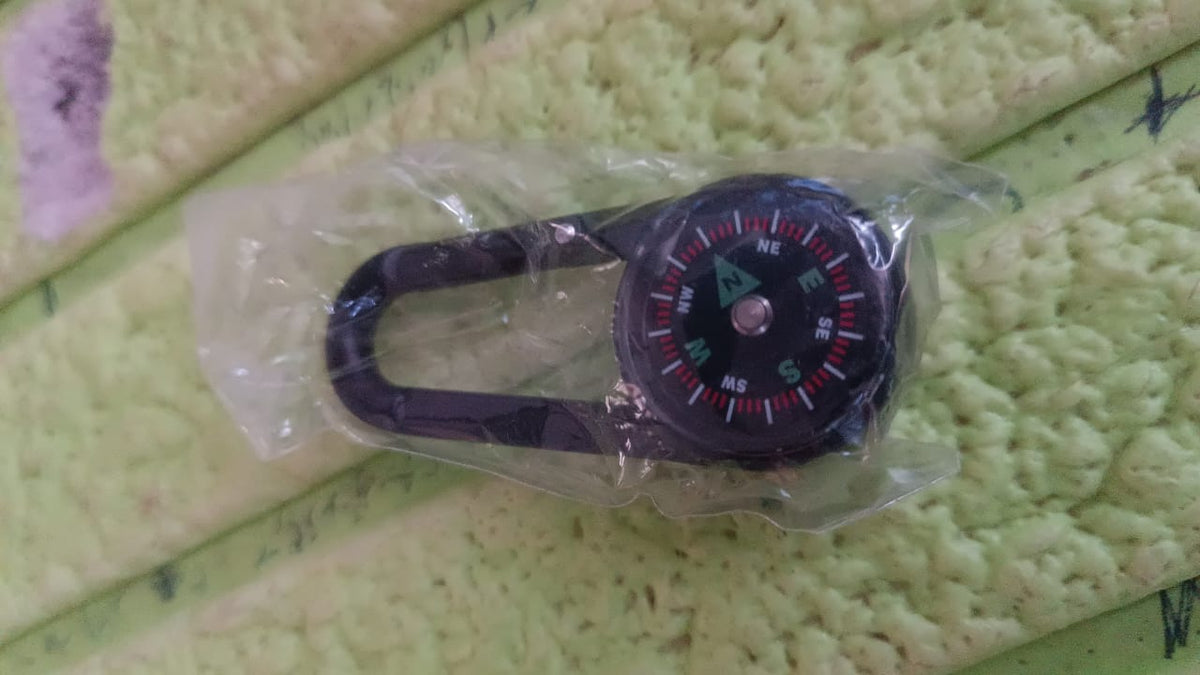 Mini Compass with Clip – Portable Outdoor Gear – view 8