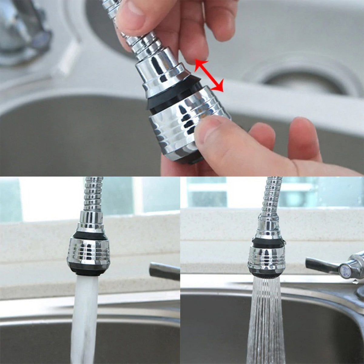 Flexible Water Sprayer – Adjustable Nozzle for Garden – close-up