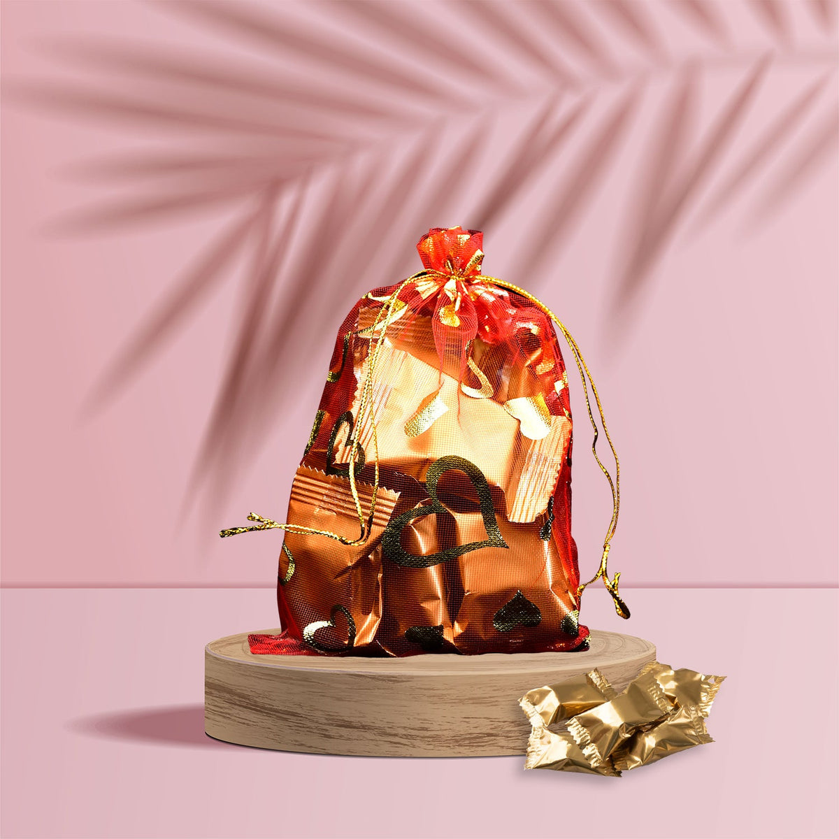 Shagun Potli – Organza Drawstring Pouch for Gifts – view 6