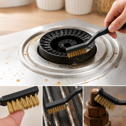 Brass Wire Brush – Multi-Purpose Cleaning & Rust Removal