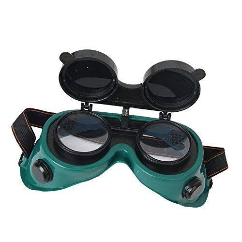 Welding Goggles – Flip-Up Safety, Adjustable Strap – alternate view