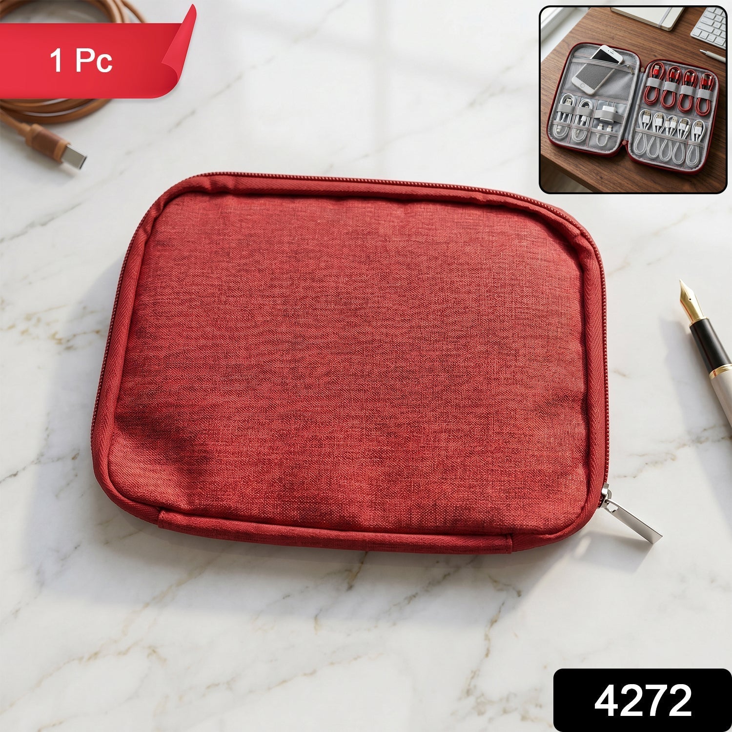 Multi zip pouch pack