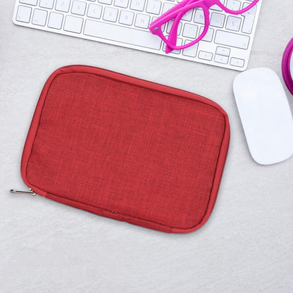 Zip pouch organizing use