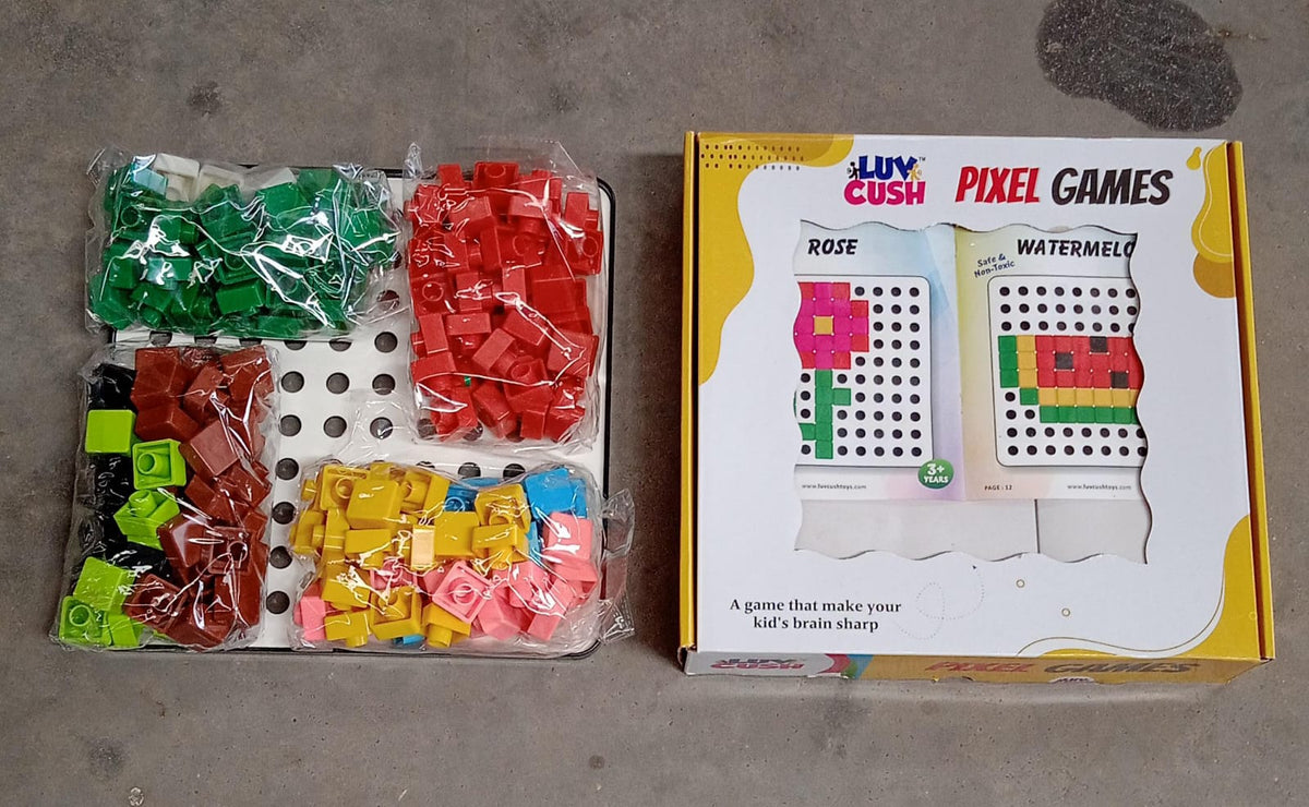 Pixel Cubes Toy – Educational Math & Brain Game for Kids – view 8