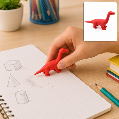 Dinosaur Erasers – 3D Puzzle & Desk Pet for Kids