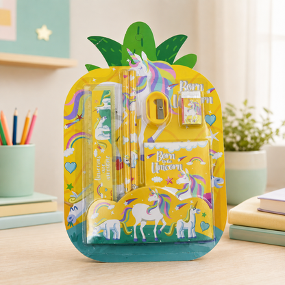 School Stationery set – 6 pc Kit for Kids & Office