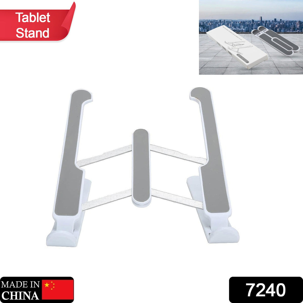 Adjustable Tablet Stand – Foldable & Ergonomic