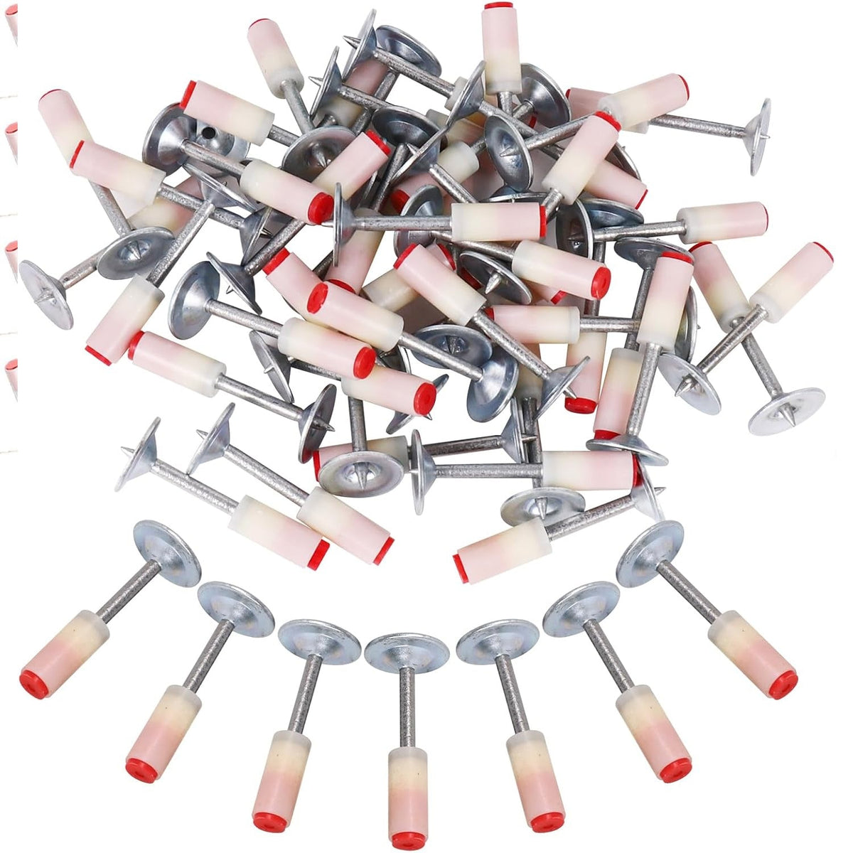 Steel Nail Gun Nails – 100 pcs for Concrete & Wall – view 8