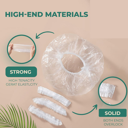 Disposable Shower Cap – Waterproof & Hygienic – close-up