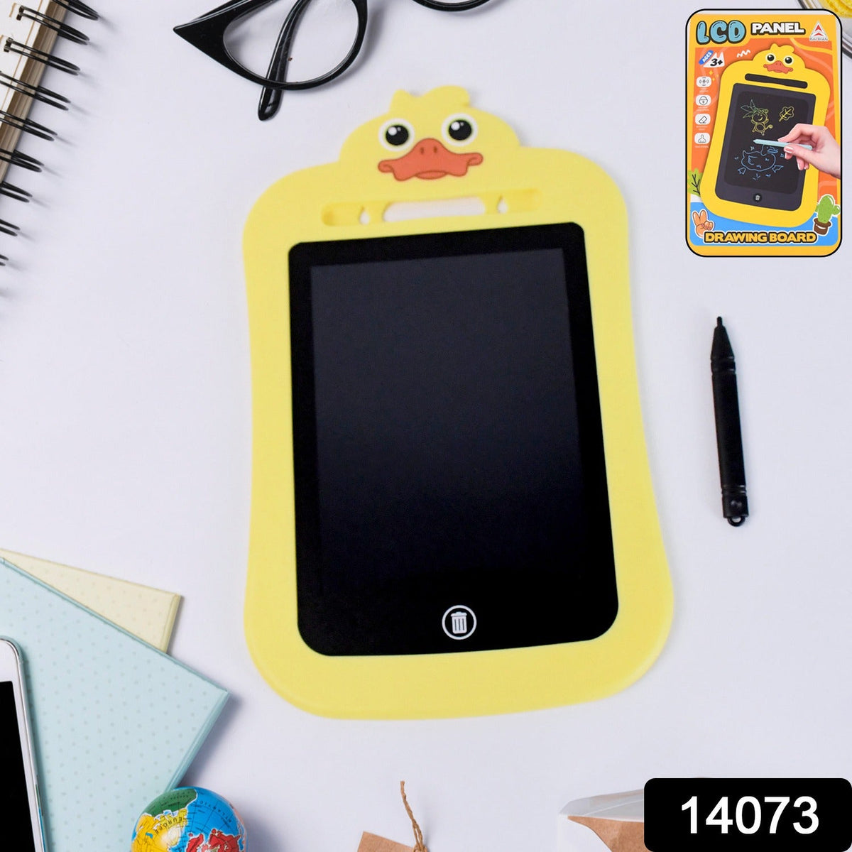 Kids LCD Writing Tablet – Portable Digital Drawing Pad – side view