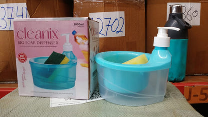 Soap Dispenser with Sponge Holder – 2-in-1 Kitchen Organizer – view 11