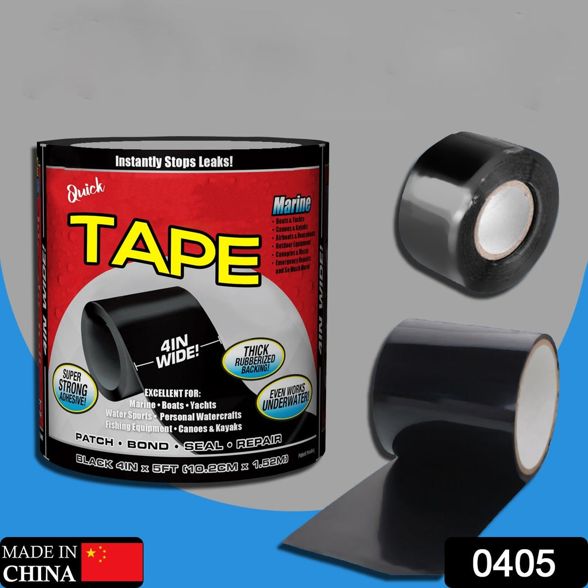 Leak Proof Tape – Instant Waterproof Seal for Repairs – side view