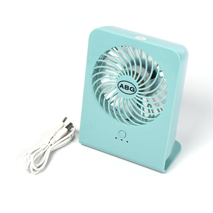 Portable Desk Fan – Quiet 3-Speed USB Power – alternate view