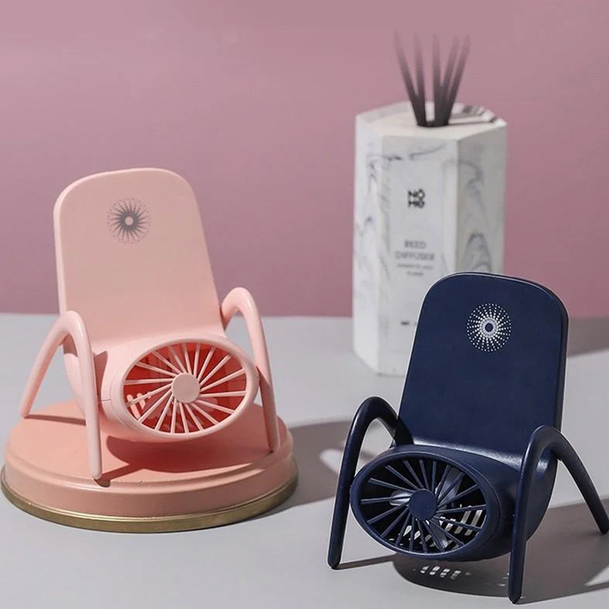 Portable Phone Holder Fan – Handheld & Multi-Function