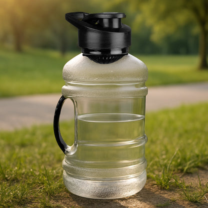 1.5L Gym Water Bottle – Mixer & Strainer