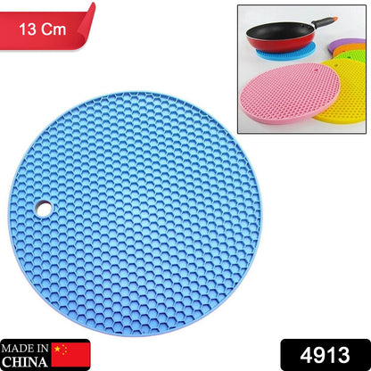 Silicone Trivet – Heat-Resistant Hot Pad (13 Cm) – side view