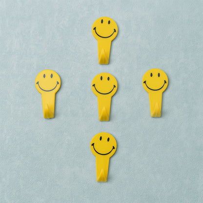 Self Adhesive Hooks (5 Pcs) – Strong Wall Mount