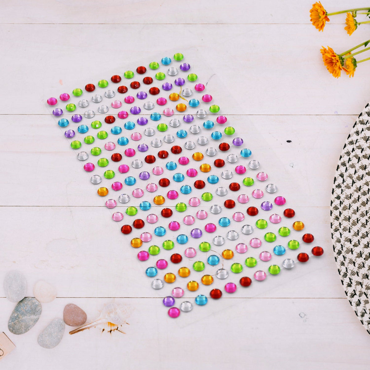 Shining Stone Stickers – Multi-Size Self-Adhesive